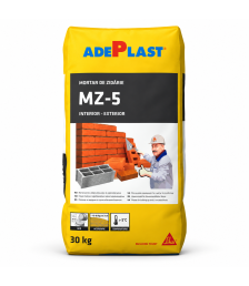 Mortar pentru zidarie Adeplast MZ-5, interior/exterior, 30 kg